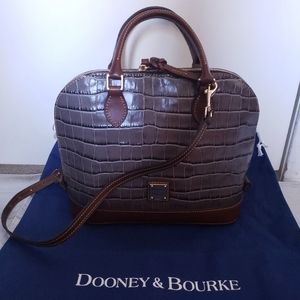 Dooney & Bourke Oakdale Zip Satchel Color Stone